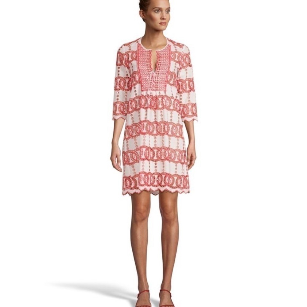 Valerie Khalfon Trinidad cover up unlined beach pool vacation size medium